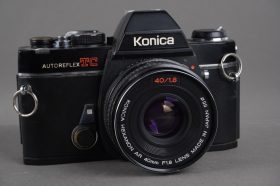 Konica Autoreflex TC with Hexanon AR 40mm 1:1.8 pancake lens