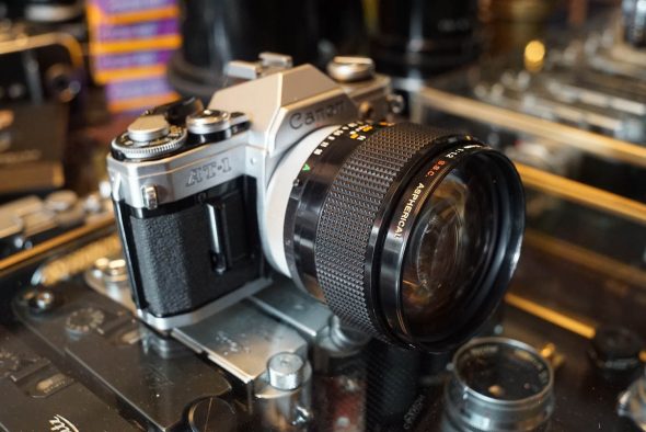 Canon lens FD 85mm 1:1.2 SSC Aspherical