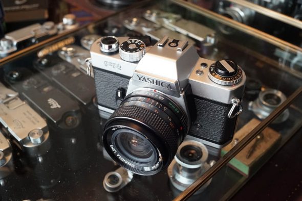 Yashica FR + Yashica 2.8 / 28mm lens