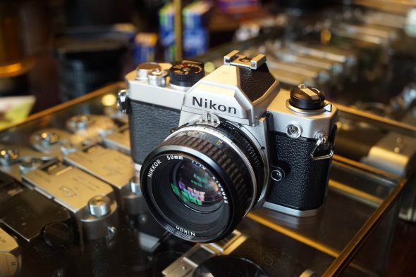 Nikon FM + Nikkor 50mm 1:1.8 AI