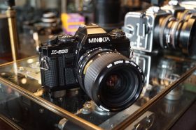 Minolta X-500 + Minolta MD zoom 35-70mm lens