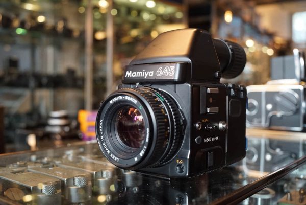 Mamiya 645 Super kit + Mamiya 80mm 2.8 N sekor lens