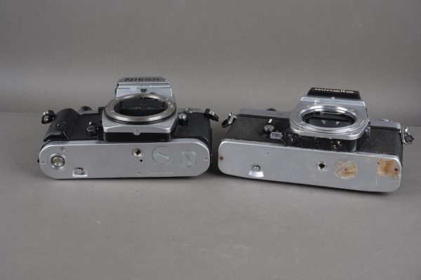 Minolta XE-5 + Nikon FA – both jammed