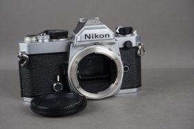 Nikon FM camera body, chrome