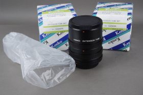 Kenko automatic extension tubes set for Canon FD – two sets, boxed