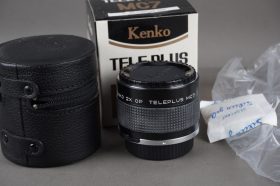 Kenko Tele Plus MC7 2x conversion lens for Olympus OM – NOS
