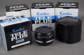 4x Kenko Tele Plus MC4 2x conversion lens for Olympus OM – NOS