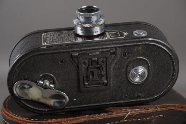 Keystone K-8 8mm film camera with Dallmeyer Anastigmat 13mm 1:1.9 lens