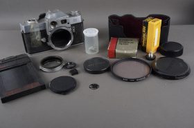 Leicaflex camera in parts + other goods