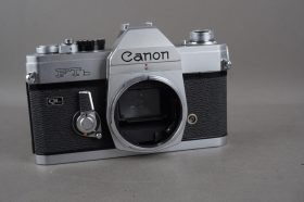 Canon FTb QL camera body, chrome