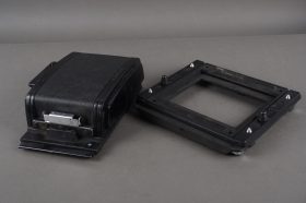 Graflex RH10 roll film back + adapter