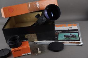 Novoflex Noflexar 200mm 1:3.8 with Nikon mount, boxed