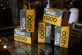 1x Kodak Tmax P3200 TMZ135-36 film. Expired 2002