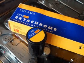 1x Kodak Ektachrome E100SW 135 / 36 film, expired 1999, single roll