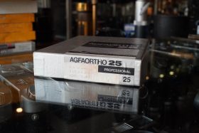 Agfa Ortho 25, 9×12 cm sheet film. expired 1983, 25sheets