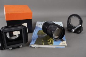 small lot of photo accs, Novoflex Proson + Bell Howell lens + extras