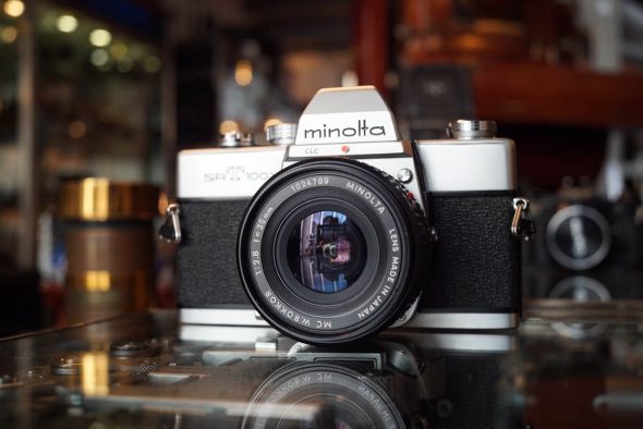 Minolta srT100x + Minolta MC W.Rokkor 2.8 / 35mm