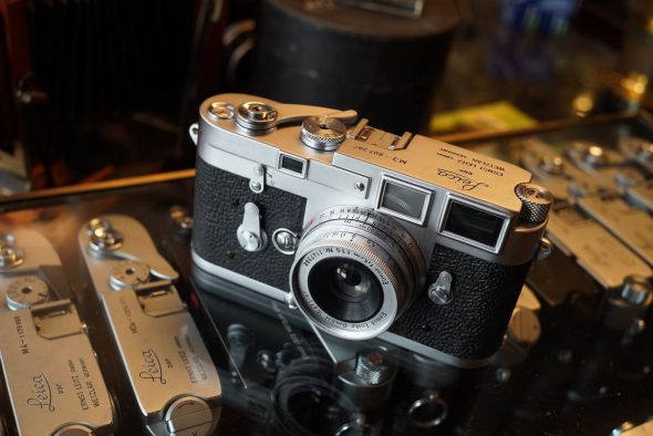 Leica M3 kit + Leitz Elmar 3.5 / 5cm M