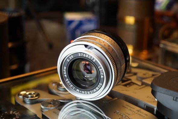Leica Summicron-M 1:2 / 35 asph E39, Chrome