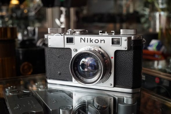 Nikon M + Collapsible Nikkor 1:2 / 5cm lens