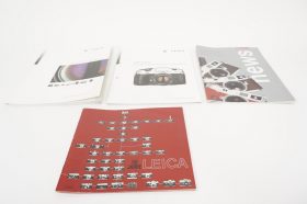 50 Jahre Leica, Leicanews, Leica R8 brochure, Leica. Das Program – in German