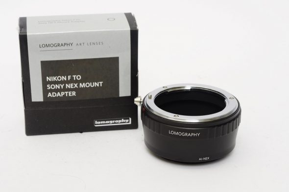 Lomography Nikon F lens to Sony E-mount camera adapter