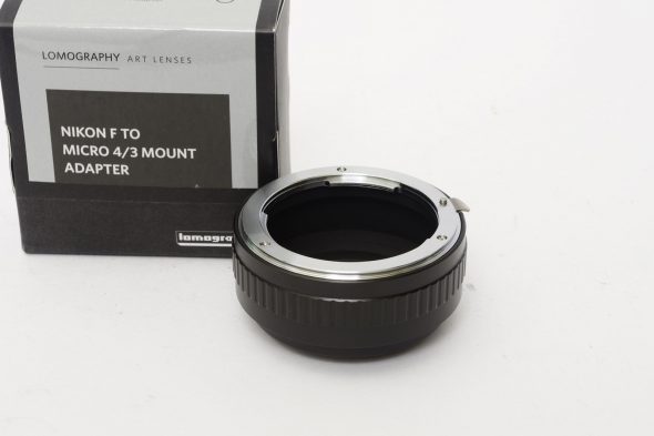 Lomography adapter, Nikon F to Micro 4/3, Boxed