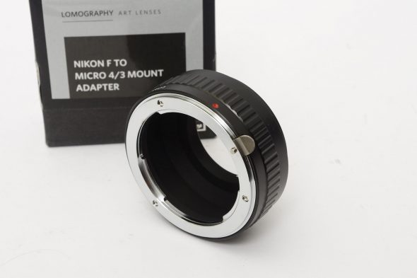 Lomography adapter, Nikon F to Micro 4/3, Boxed