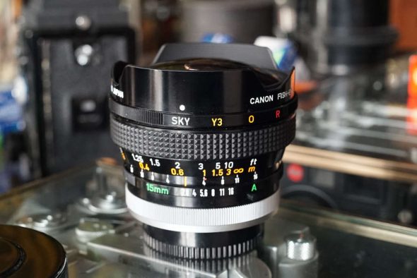 Canon FD Fish-eye 15mm f/2.8 S.S.C