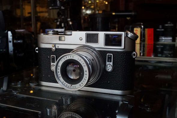 Leica M4 worn