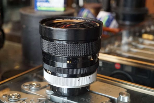 Canon lens FD 1.4 / 24mm SSC Aspherical, Ugly