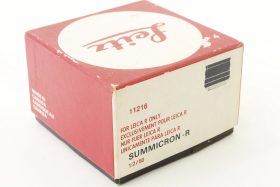 Leica Leitz Summicron-R 1:2 / 50mm 11216, empty box, vintage item, 80s