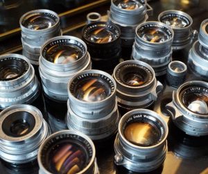 a collection of Leica Leitz wetzlar lenses