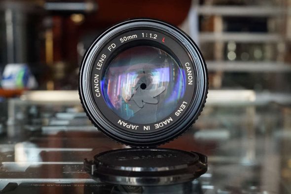 Canon lens FD 50mm 1:1.2 L