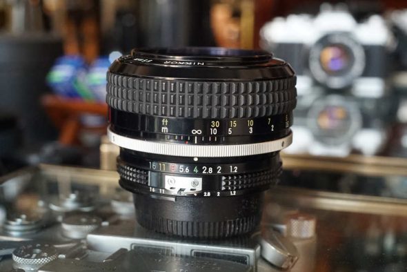 Nikon Nikkor 55mm 1:1.2 AI lens