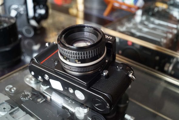 Nikon F3 HP + Nikkor 50mm 1:1.8 ai lens