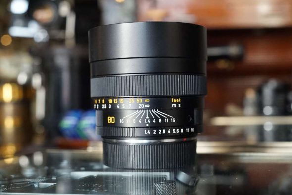 Leica Leitz Summilux-R 1:1.4 / 80mm, 3-cam lens