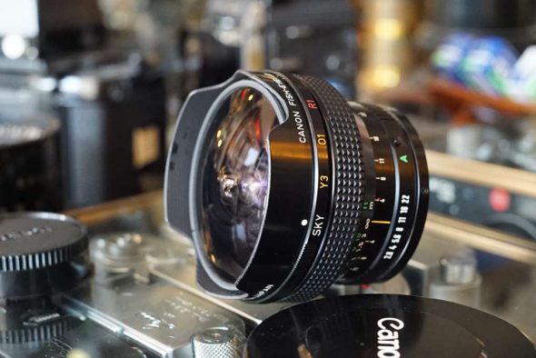 Canon Fish-Eye lens FD 15mm 1:2.8