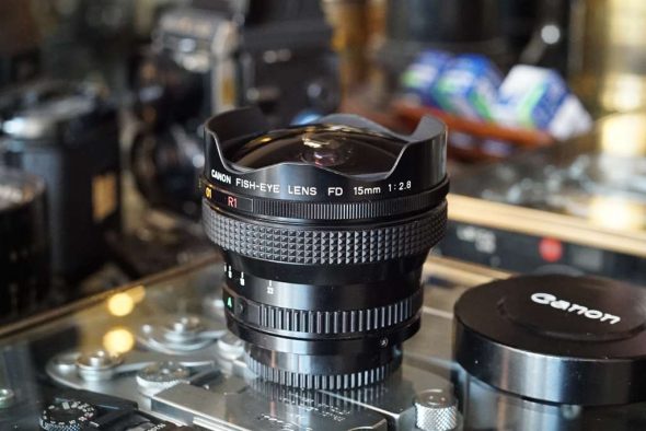 Canon Fish-Eye lens FD 15mm 1:2.8
