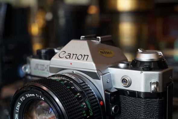 Canon AE1 Program + Canon FD 50mm 1:1.4 lens
