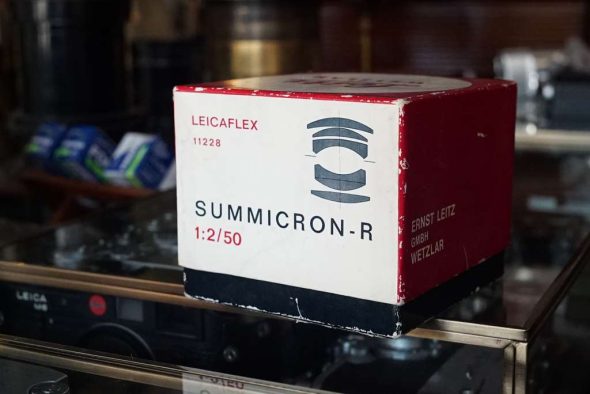 Leica Leitz Summicron-R 1:2 / 50, 2-cam in box