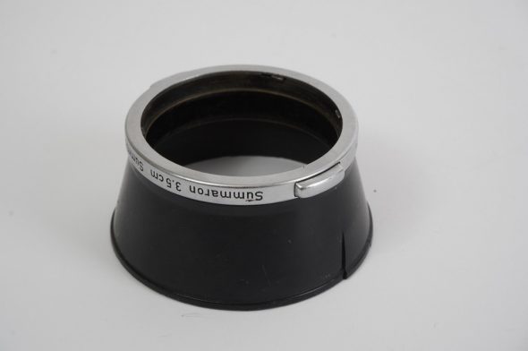 Leica lens hood for Summaron 3.5cm and Summicron 5cm, ITDOO