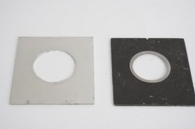 two lens board (75×83) for small Linhof cameras