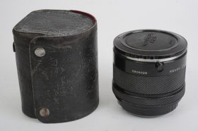 Pentax 6×7 2x teleconverter lens, Kenko autoplus, in Pentax leather case