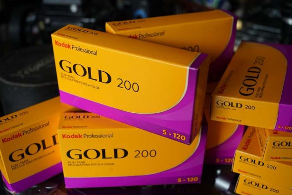Kodak Gold 200, 120, single roll