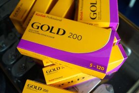 Kodak Gold 200, 120, single roll