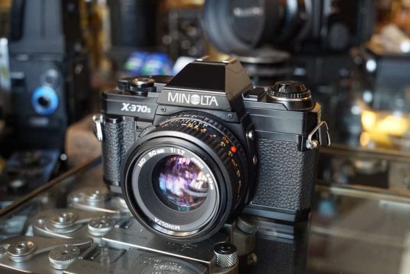 Minolta X370s kit + MD 50mm 1:1.7