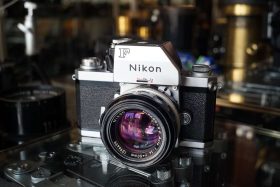 Nikon F with FTn prism + Nikkor S.C non-AI 1:1.4 / 50mm