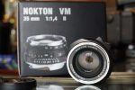Voigtlander Nokton Classic 35mm f1.4 II Leica M, Boxed