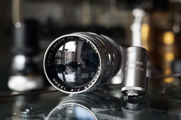 Canon Serenar f:4 135mm + Finder, Leica screw mount